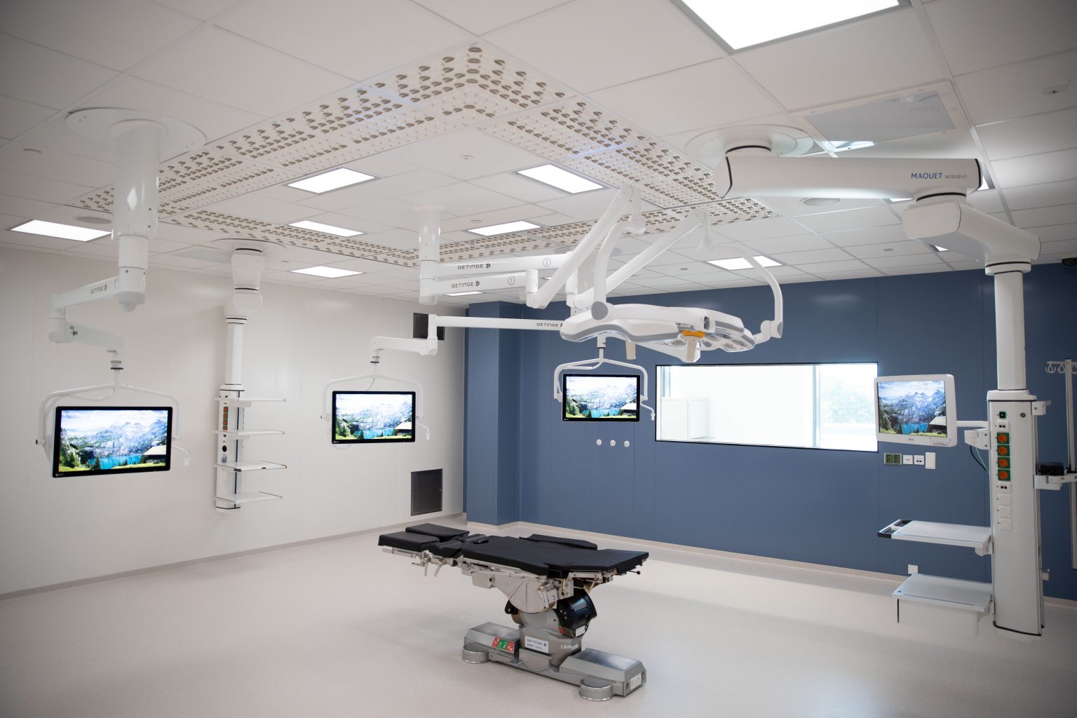 Operating room ventilation, safe and flexible operating environment, Halton