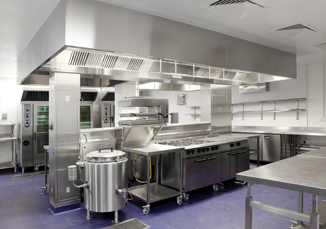 Stainless Steel commercial Kitchen